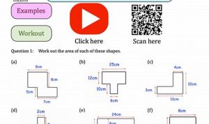 Worksheet Area Of Compound Shapes