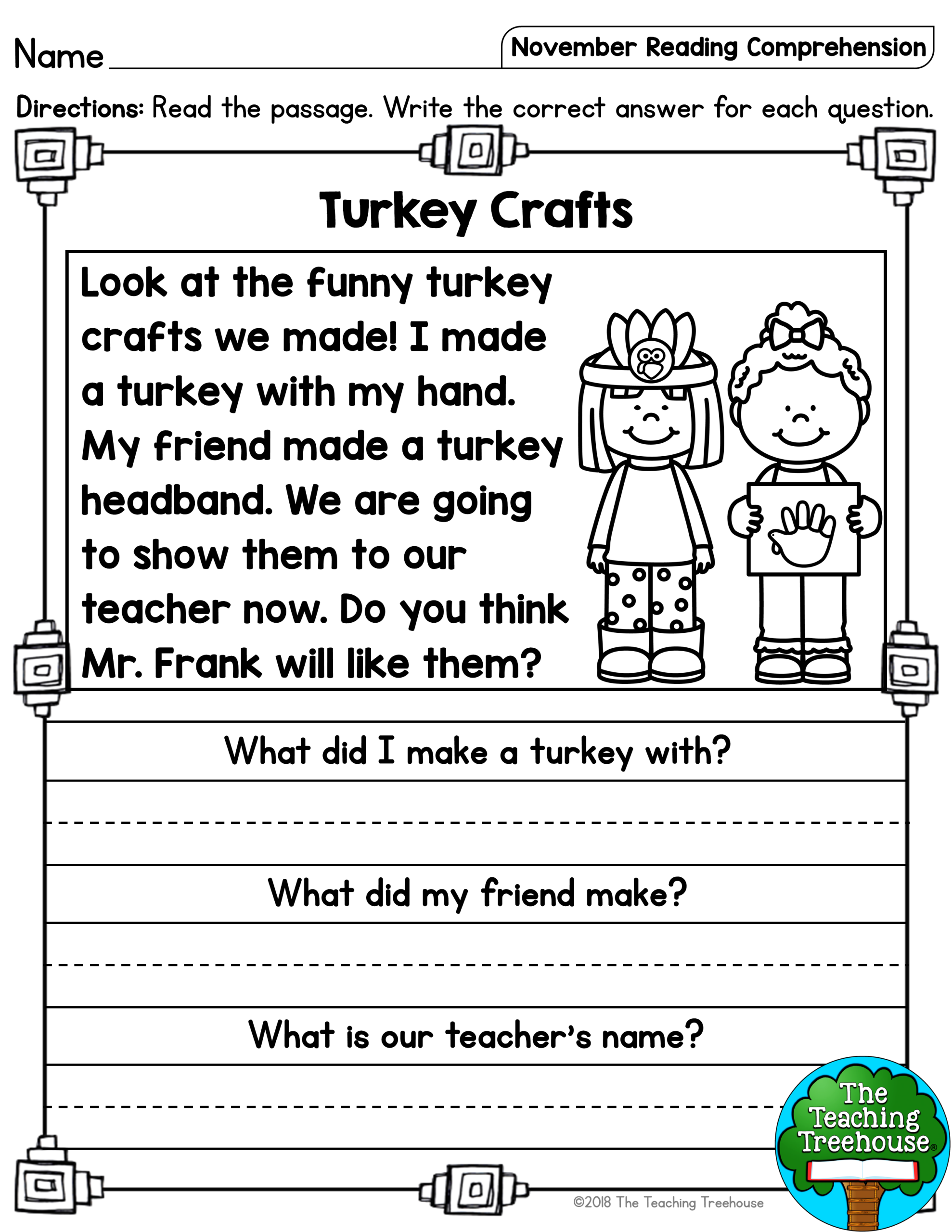 1st Grade Reading Worksheets