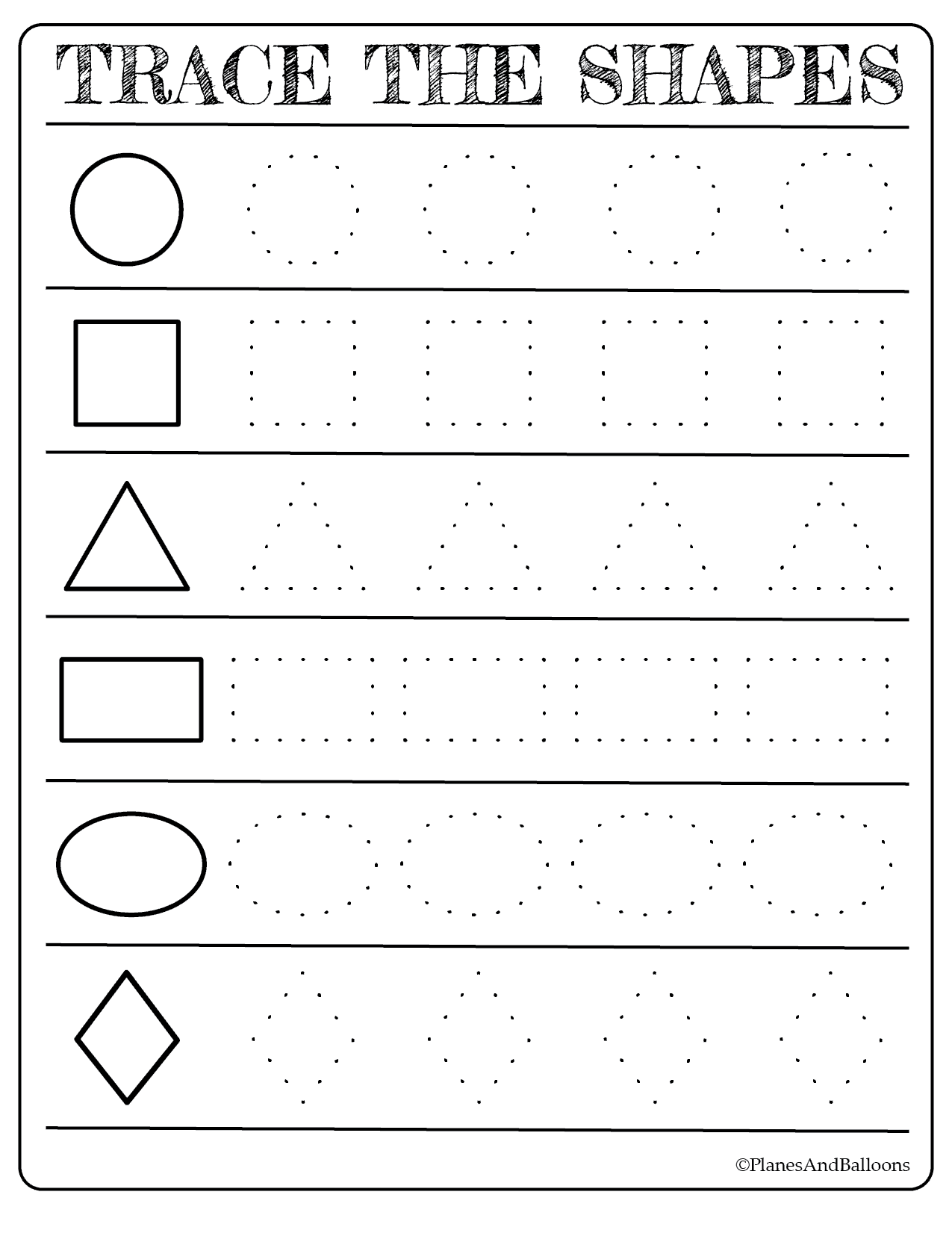 Preschool Printables